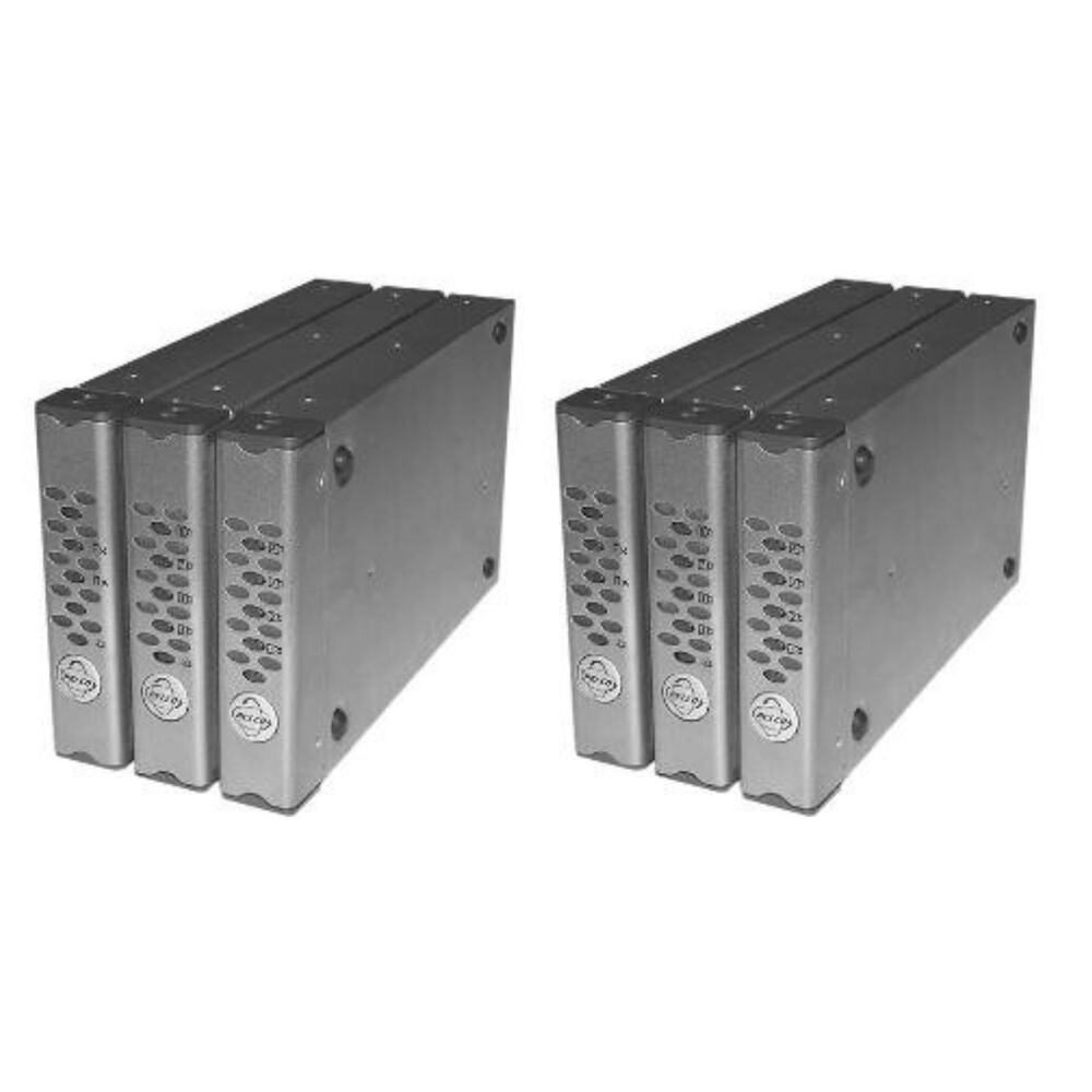 Pelco FT85081 FR85081 8-Channel Single-Mode Fiber Transmitter Receiver Set PTZ